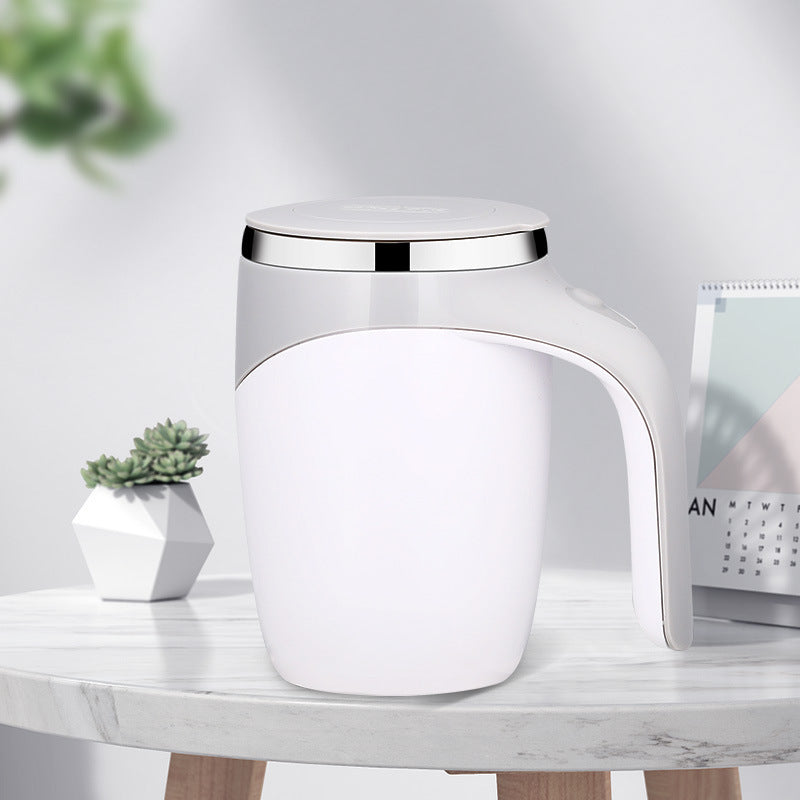 【 送料無料 】マグカップ コーヒーカップ おじいちゃん ミキシングカップ 自動磁気攪拌 カップ お湯入れ自動撹拌・電動撹拌 自動磁気撹拌カップ 自動かき混ぜカップ ミキシングカップ