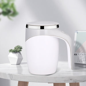 【 送料無料 】マグカップ コーヒーカップ おじいちゃん ミキシングカップ 自動磁気攪拌 カップ お湯入れ自動撹拌・電動撹拌 自動磁気撹拌カップ 自動かき混ぜカップ ミキシングカップ